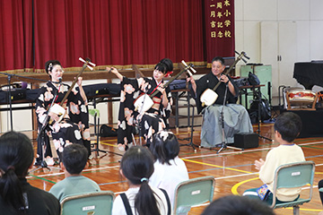 スクールコンサート in 川棚町立石木小学校