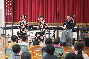 スクールコンサート in 川棚町立石木小学校