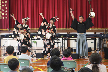 スクールコンサート in 川棚町立石木小学校