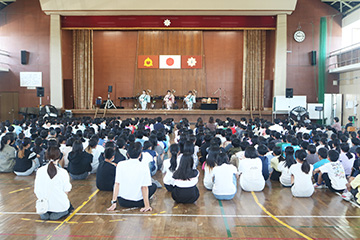 スクールコンサート in 高鍋町立高鍋東小学校