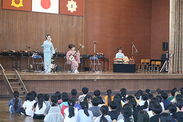 スクールコンサート in 高鍋町立高鍋東小学校