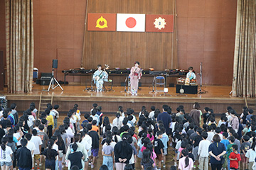 スクールコンサート in 高鍋町立高鍋東小学校