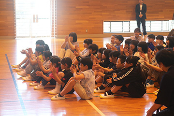 学校と地域を結ぶコンサート in 高千穂町立押方小学校