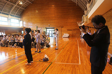 学校と地域を結ぶコンサート in 高千穂町立押方小学校