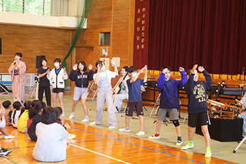 学校と地域を結ぶコンサート in 高千穂町立押方小学校