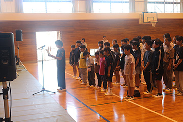 学校と地域を結ぶコンサート in 高千穂町立押方小学校