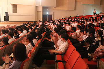 スクールコンサート in 高鍋町立高鍋西中学校