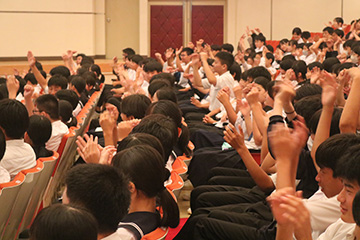 スクールコンサート in 高鍋町立高鍋西中学校