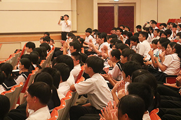 スクールコンサート in 高鍋町立高鍋西中学校