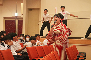 スクールコンサート in 高鍋町立高鍋西中学校
