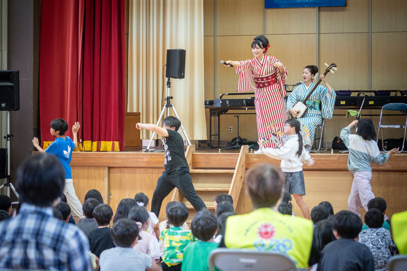 学校と地域を結ぶコンサート in 宮崎市立古城小学校