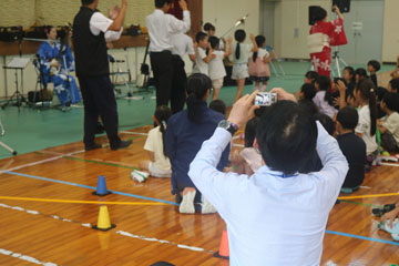 学校と地域を結ぶコンサート in 新富町立上新田学園