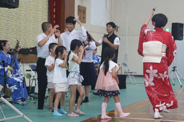 学校と地域を結ぶコンサート in 新富町立上新田学園