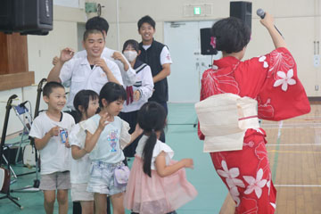 学校と地域を結ぶコンサート in 新富町立上新田学園