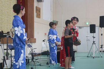 学校と地域を結ぶコンサート in 新富町立上新田学園