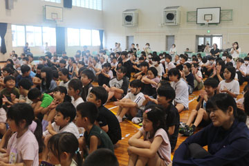 学校と地域を結ぶコンサート in 新富町立上新田学園