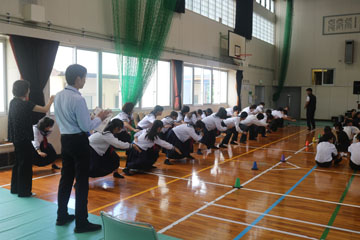 学校と地域を結ぶコンサート in 新富町立上新田学園