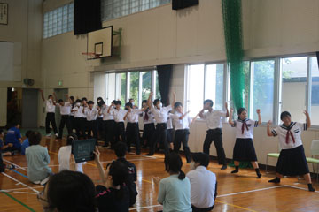 学校と地域を結ぶコンサート in 新富町立上新田学園