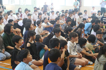 学校と地域を結ぶコンサート in 新富町立上新田学園