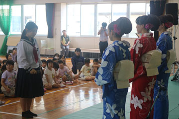 学校と地域を結ぶコンサート in 新富町立上新田学園