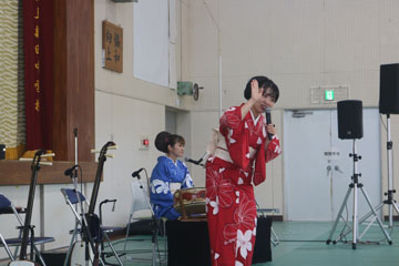 学校と地域を結ぶコンサート in 新富町立上新田学園