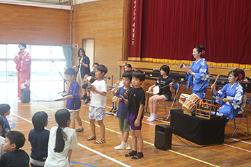 スクールコンサート in 日南市立潟上小学校